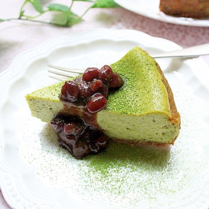 抹茶のベイクドチーズケーキ レシピ 作り方 By おんちゃん母 楽天レシピ 抹茶のベイクドチーズケーキ レシピ 作り方 By おんちゃん母 楽天レシピ